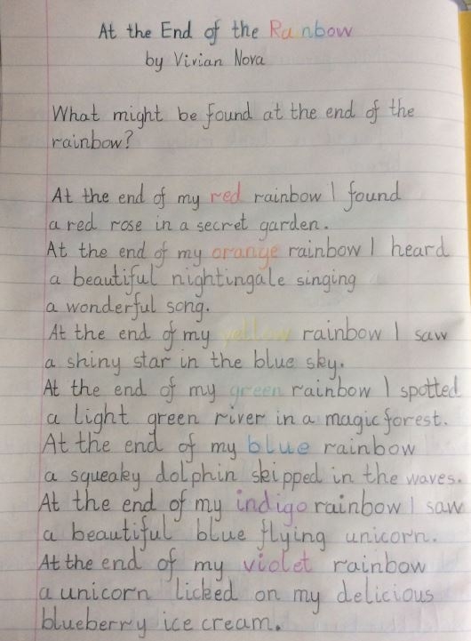 Darell Primary and Nursery School - Fabulous Writing